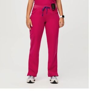 Ultra Rose Kade Cargo Scrub Pants XL Regular